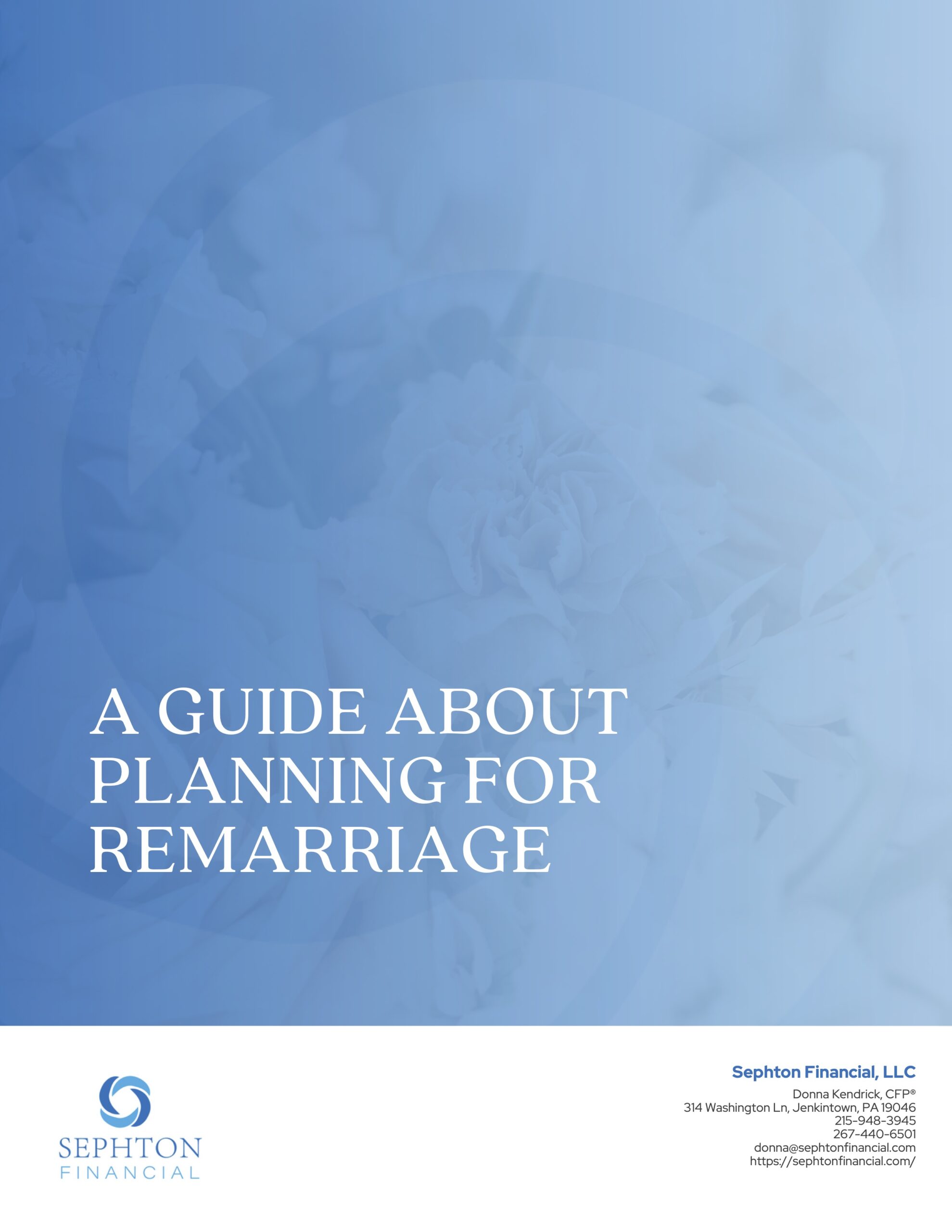 Planning for Remarriage a guide by Sephton Financial